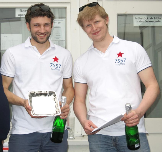 Winners Florian and Sebastian Richter 