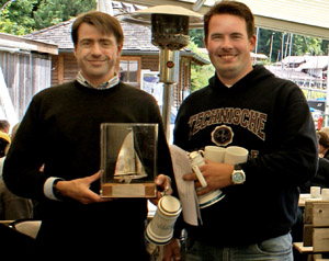 Winners Florian von Linde (helm) Tobias Steffens (crew)