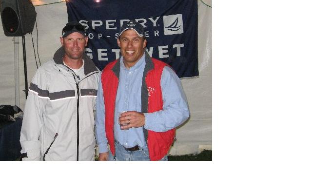 Bob Oberg and Mike Zuschnitt, winners of the 2008 Annapolis NOOD Regatta
