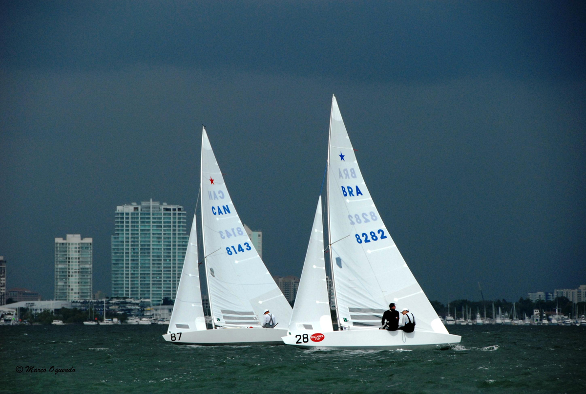 Storm coming at the Bacardi Cup