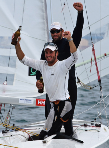 Winners Johannes Polgar and Markus Koy. Photo by Fried Elliott.