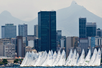 Start of the first race. Photo by Fried Elliott.