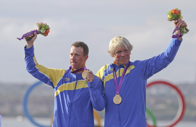 Gold medalists Fredrik Loof and Max Salminen. Photo by onEdition.
