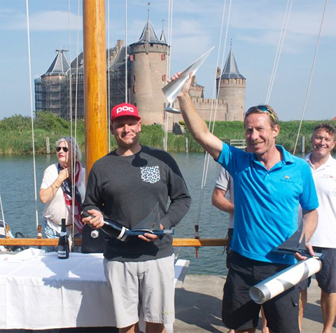 Winners Hubert Merkelbach and Frithjof Kleen.