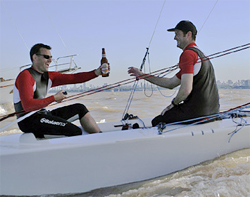 Xavier Rohart and Pascal Rambeau, 2005 World Champions